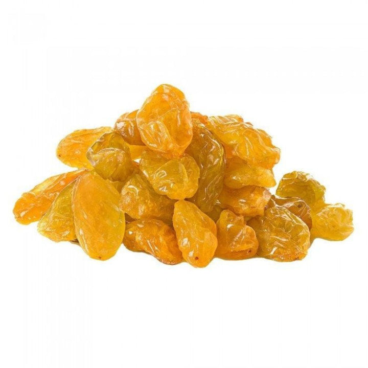 Premium white dry grapes (golden raisins)  natural, sun dried, rich in fiber and antioxidants for healthy snacking and energy.