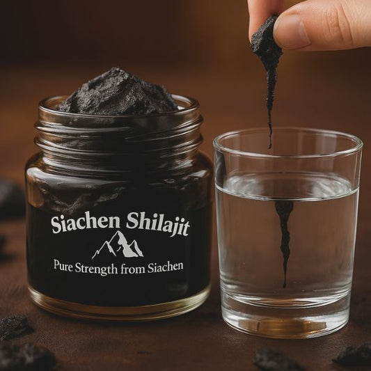 Siachen Shilajit's Pure Himalayan Resin that Boost Energy and Vitality