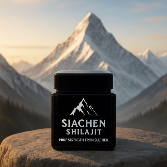 Siachen Shilajit from hamalayan resin to charge Your Body and Mind
