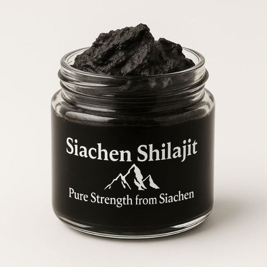 Siachen Shilajit Pure Strength from Siachen's Mountain