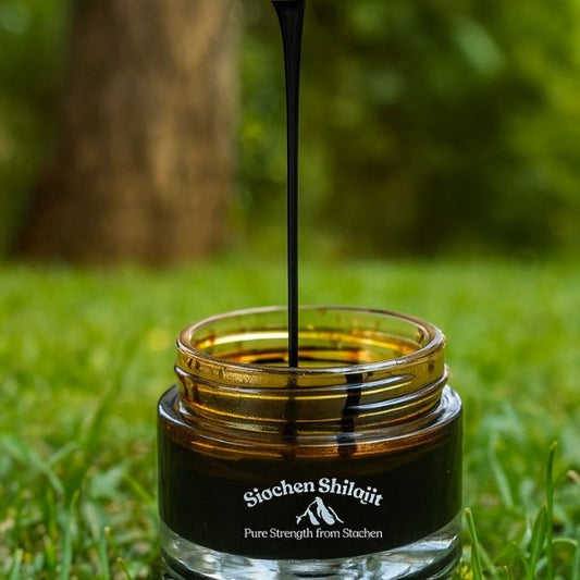 100% Pure Himalayan Shilajit Sourced from Siachen's Mountain
