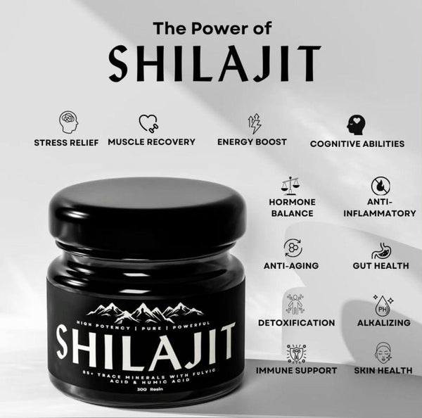 Siachen Pure Himalayan Shilajit Resin – Natural Energy & Strength Booster